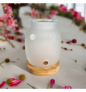  ambiance cocooning avec le brûle-parfum inspiration et une lumière tamisée