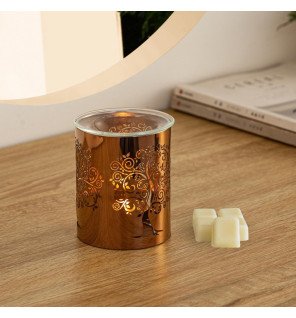  détail du socle stable et élégant du brûle-parfum