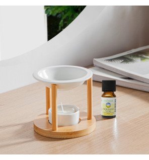  détail du réservoir du brûle-parfum simplicity pour montrer la qualité de la céramique