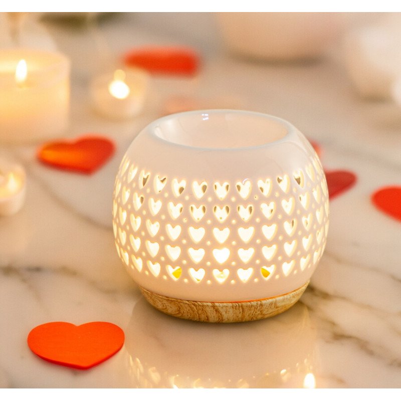 Coeur - Brûle-Parfum Céramy Coeur - Brûle-Parfum Céramy