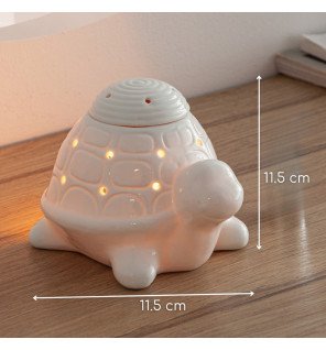  diffuseur franklin en céramique blanche intégré à une décoration scandinave