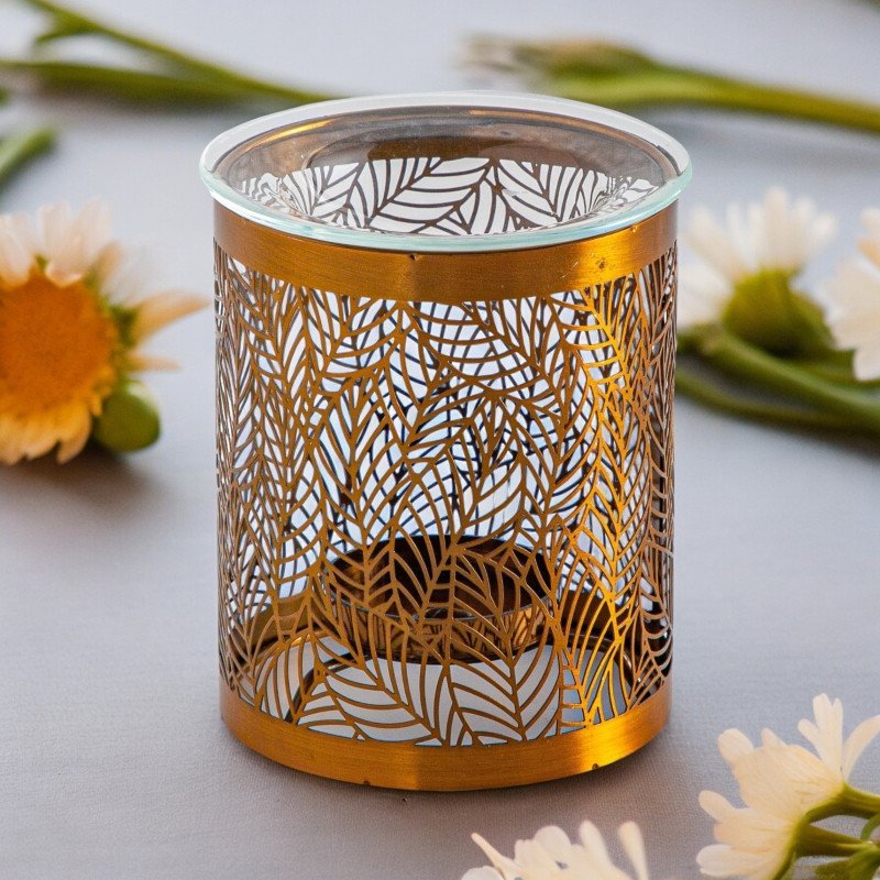 Leaves - Brûle-Parfum Métally