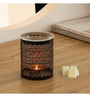  détail de la structure robuste et raffinée du brûle-parfum