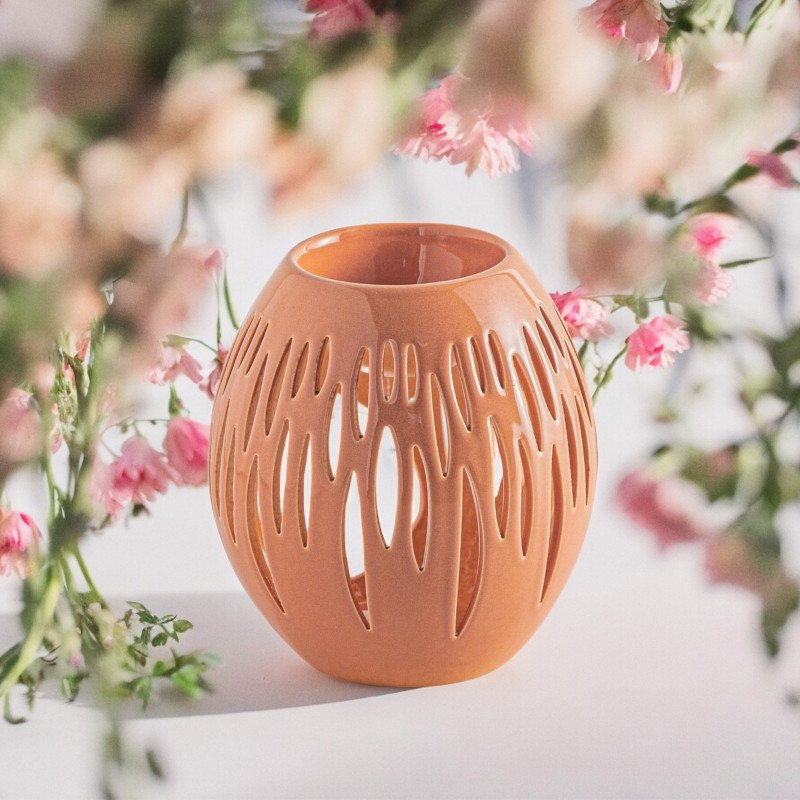 Ovali terra - Brûle-Parfum Céramy Ovali terra - Brûle-Parfum Céramy