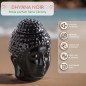 Dhyana Noir - Brûle-Parfum Céramy Bouddha Dhyana Noir - Brûle-Parfum Céramy Bouddha