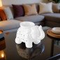 Tandor Blanc - Brûle-Parfum Céramy éléphant