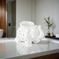 Tandor Blanc - Brûle-Parfum Céramy éléphant