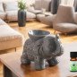 Tandor Gris - Brûle-Parfum Céramy éléphant Tandor Gris - Brûle-Parfum Céramy éléphant