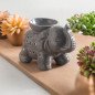 Tandor Gris - Brûle-Parfum Céramy éléphant Tandor Gris - Brûle-Parfum Céramy éléphant