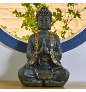 Grande Statue Bouddha Méditation