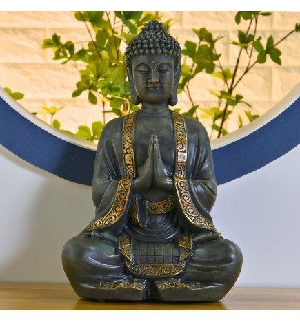 Grande Statue Bouddha Méditation