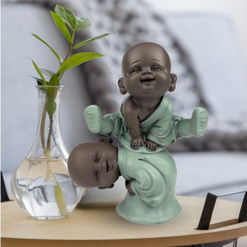 Statue Bonzes Jump Statue Bonzes Jump