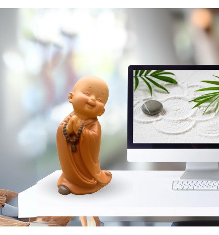 Statue Bébé Bonze avec Chapelets