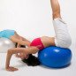 Ballon de yoga pour adulte - bleu diamètre 55 cm Ballon de yoga pour adulte - bleu diamètre 55 cm