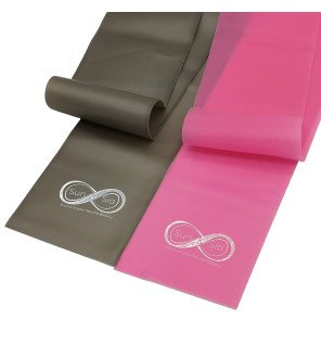 2 bandes pilates pour yoga & fitness