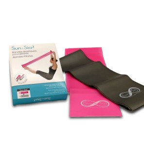  accessoires sun&sia rangés dans un sac de sport prêt pour une séance de yoga en extérieur