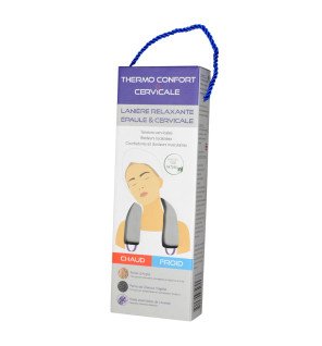  lanière ergonomique en tissu doux utilisée pour soulager les tensions musculaires du cou