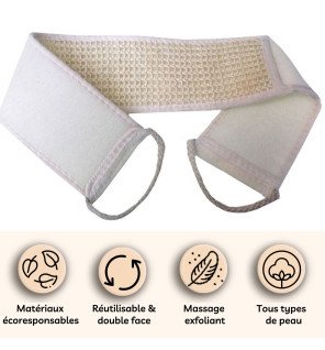 Lanière de bain en crin