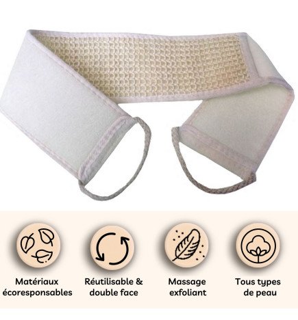 Lanière de bain en crin