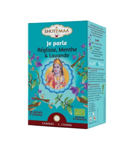 Tisane Infusion Bio Je Parle - Réglisse, Menthe & Lavande