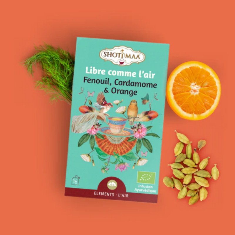 Tisane Bio sans Caféine Libre comme l'Air