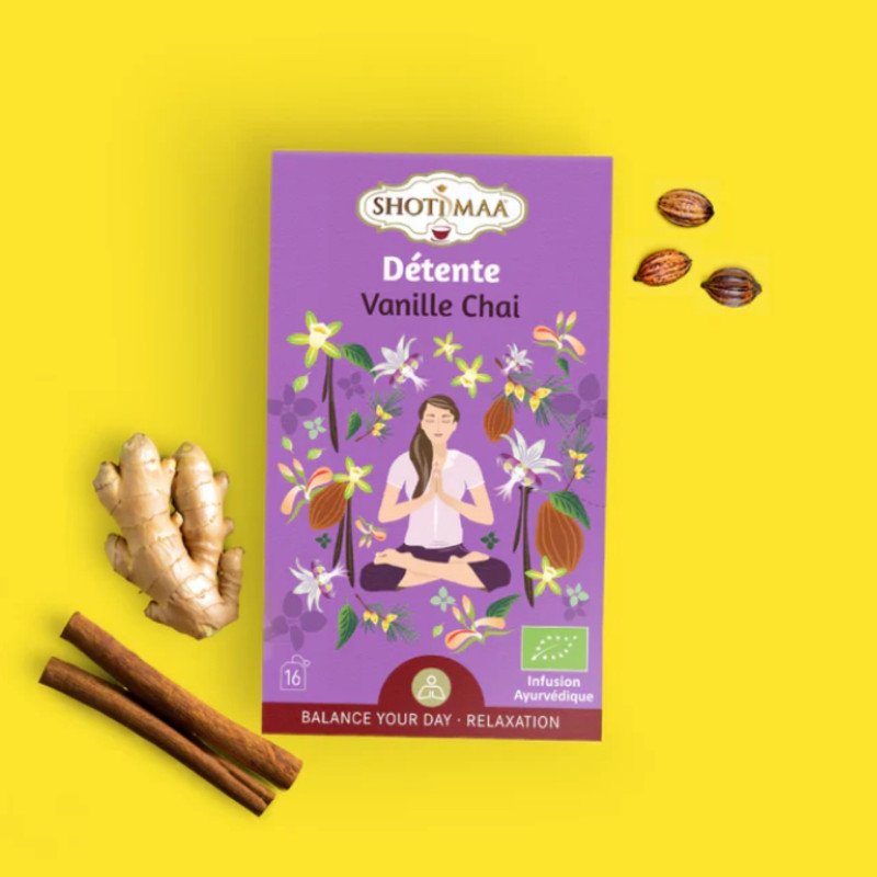 Tisane Bio Détente – Chai Vanille Idéale Soir