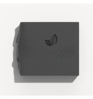  savon à l’huile de nigelle bio accompagné d’une branche de nigelle pour rappeler ses ingrédients naturels