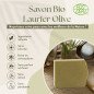 Savon bio laurier & olive – Hydratation naturelle Savon bio laurier & olive – Hydratation naturelle