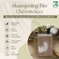 Shampoing bio cheveux secs – Nutrition & réparation intense