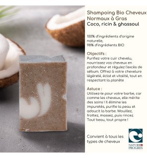  flacon de shampoing sun&sia entouré de serviettes et accessoires de soin capillaire