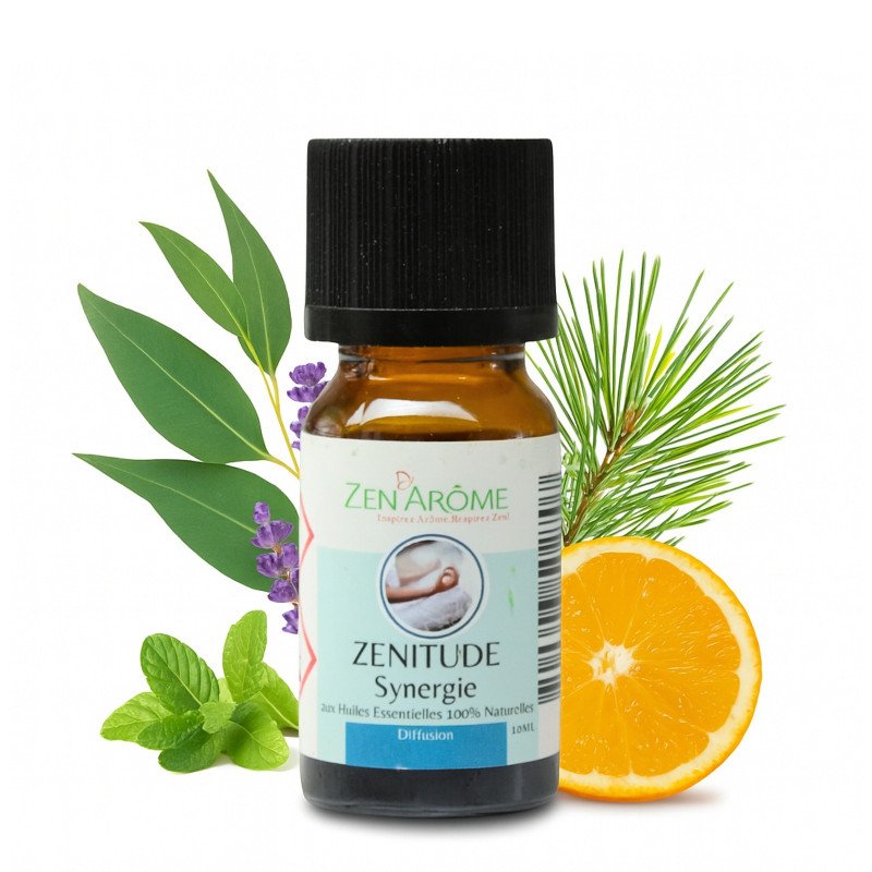 Zenitude - Synergie d'huiles essentielles - 10 ml