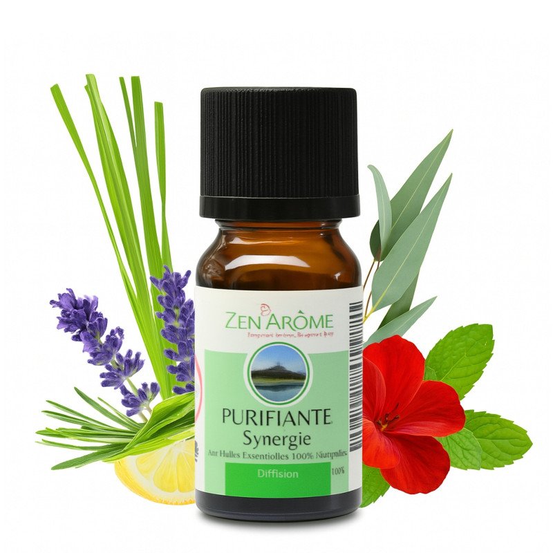 Purifiante - Synergie d'huiles essentielles - 10 ml