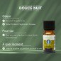 Douce Nuit - Synergie d'huiles essentielles - 10 ml