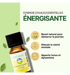  vue rapprochée du bouchon compte-gouttes de la synergie energisante pour diffusion à froid