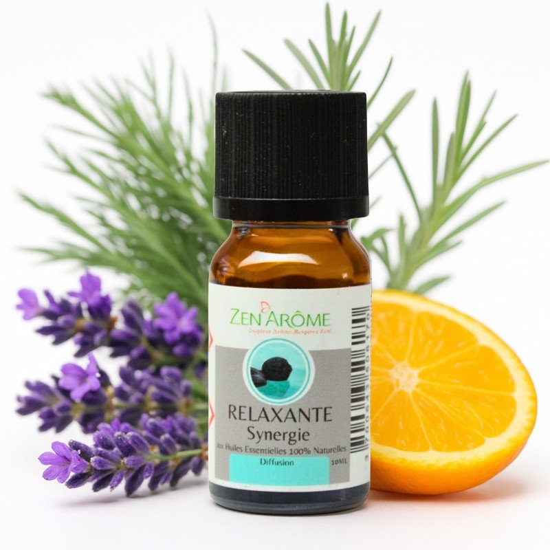 Relaxante - Synergie d'huiles essentielles - 10 ml