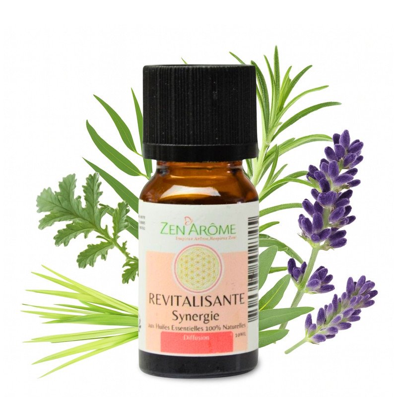 Revitalisante - Synergie d'huiles essentielles - 10 ml