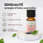 Sensualité - Synergie d'huiles essentielles - 10 ml Sensualité - Synergie d'huiles essentielles - 10 ml