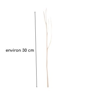  gros plan sur la texture des tiges en rotin utilisées pour diffuseur d’huiles essentielles