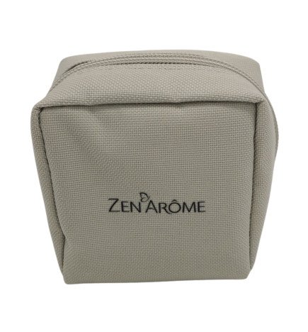 Trousse de rangement grise pour 6 flacons d'huiles essentielles