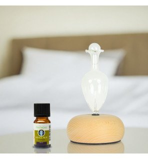  vue latérale du diffuseur bao soulignant son design élégant et naturel