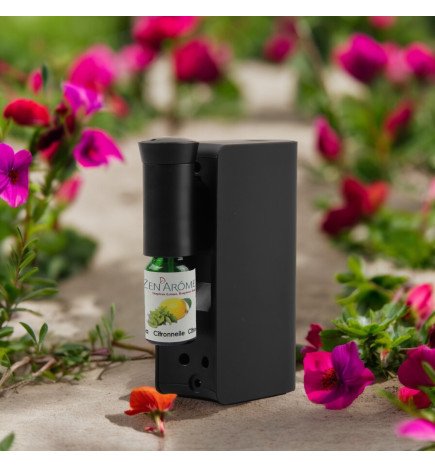 Mobysens noir - Diffuseur rechargeable sans fil par nébulisation