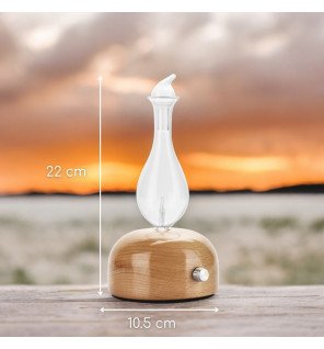  diffuseur d’huiles essentielles en décoration sur une table basse dans un intérieur moderne