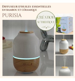  diffuseur d’huiles essentielles zen’arôme intégré dans une décoration scandinave minimaliste