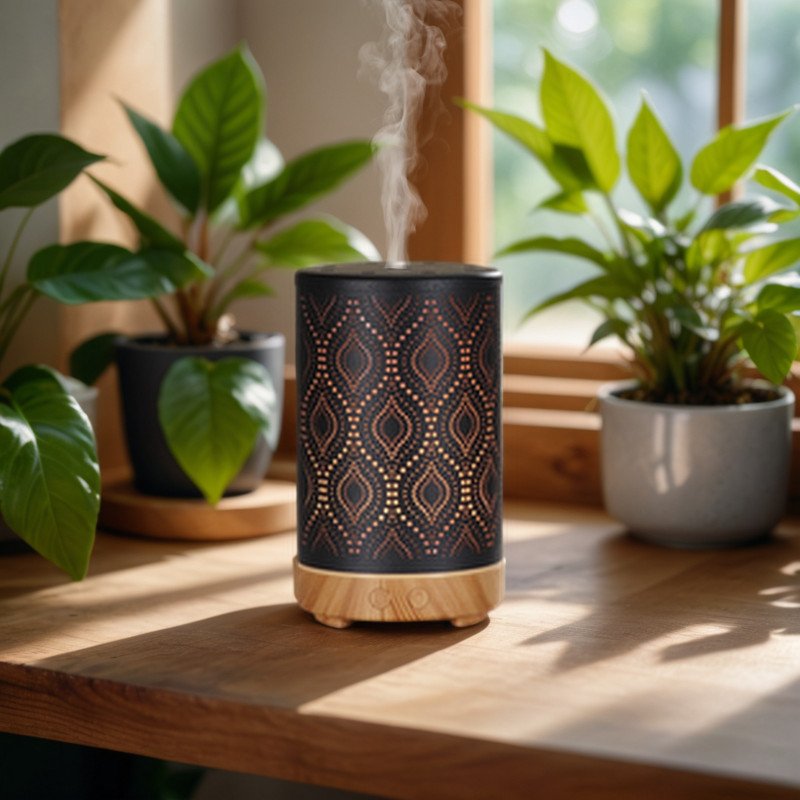 Séville - Diffuseur d'huiles essentielles avec télécommande Séville - Diffuseur d'huiles essentielles avec télécommande