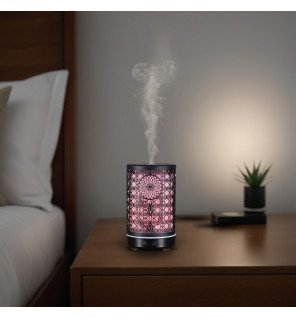  diffuseur siena en fonctionnement avec une légère vapeur parfumée