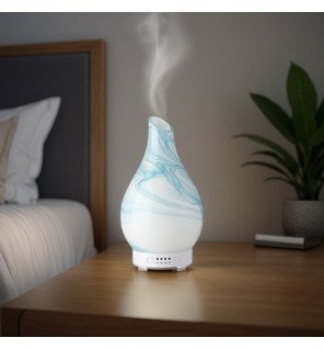  diffuseur zen'arôme utilisé lors d’une séance de méditation pour créer une ambiance zen