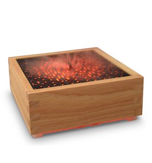  diffuseur kaori zen'arôme en bois naturel dans un intérieur moderne et chaleureux