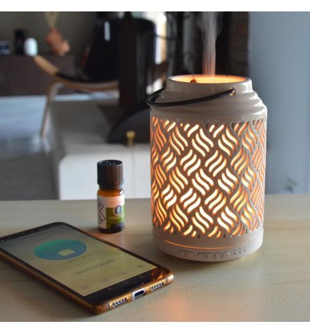 Venise - Diffuseur d'huiles essentielles connecté contrôlable via App