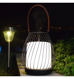  diffuseur milano placé sur une table de chevet avec lumière led tamisée