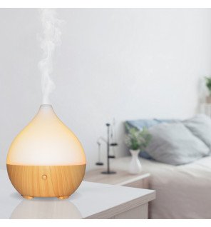  appareil zen pour diffusion à froid posé près de plantes vertes